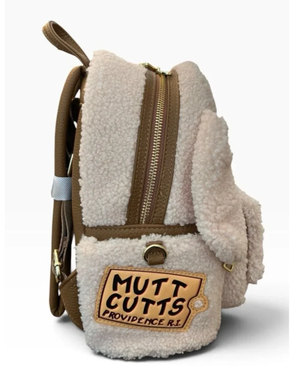 Loungefly Dumb & Dumber Mutts Cutts Van Plush Glow-in-the-Dark Mini Backpack NWT